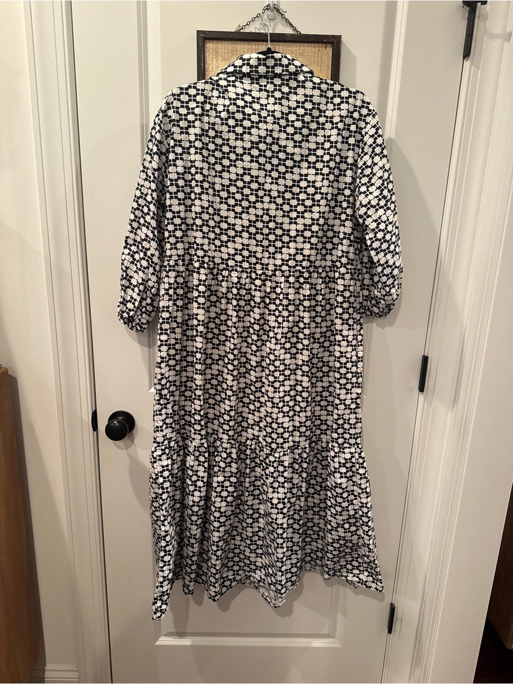 Anthropologie Bettina Tiered Shirt Dress by Maeve - Picture 8 of 9